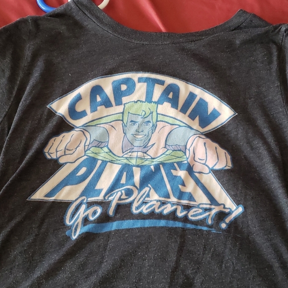 Cartoon Network Tops - Captain Planet T Shirt